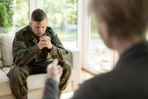 In therapy for PTSD