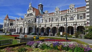 Dunedin Railway Station built in 1906 - photo by Arvid Olson